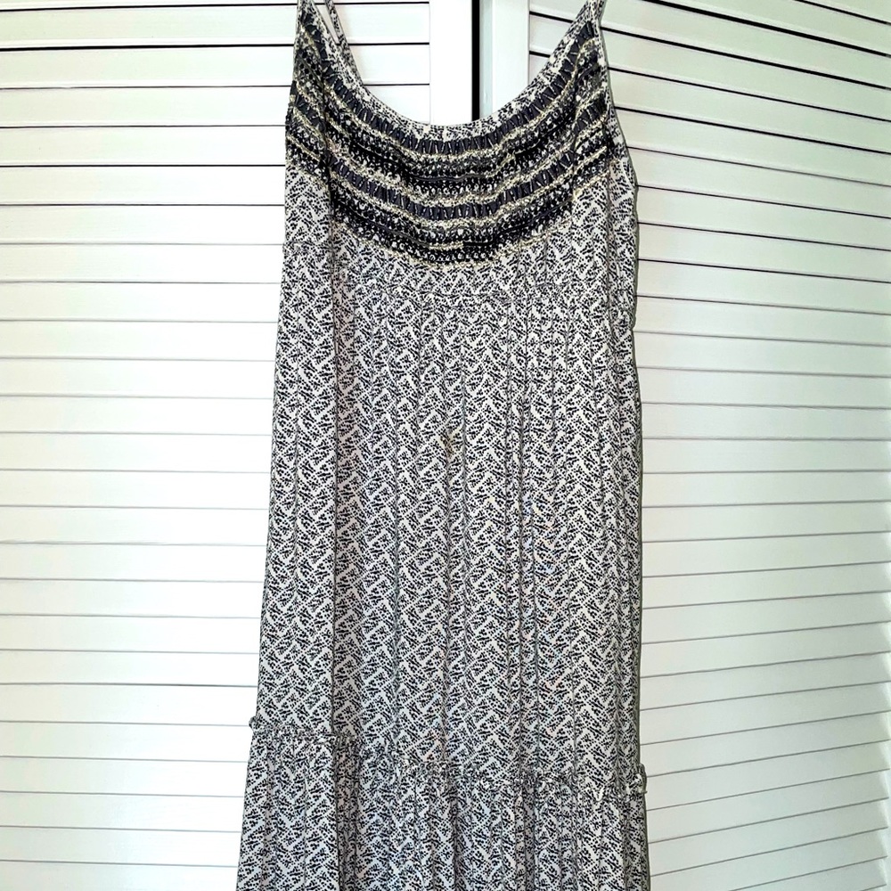 American Eagle embroidered maxi